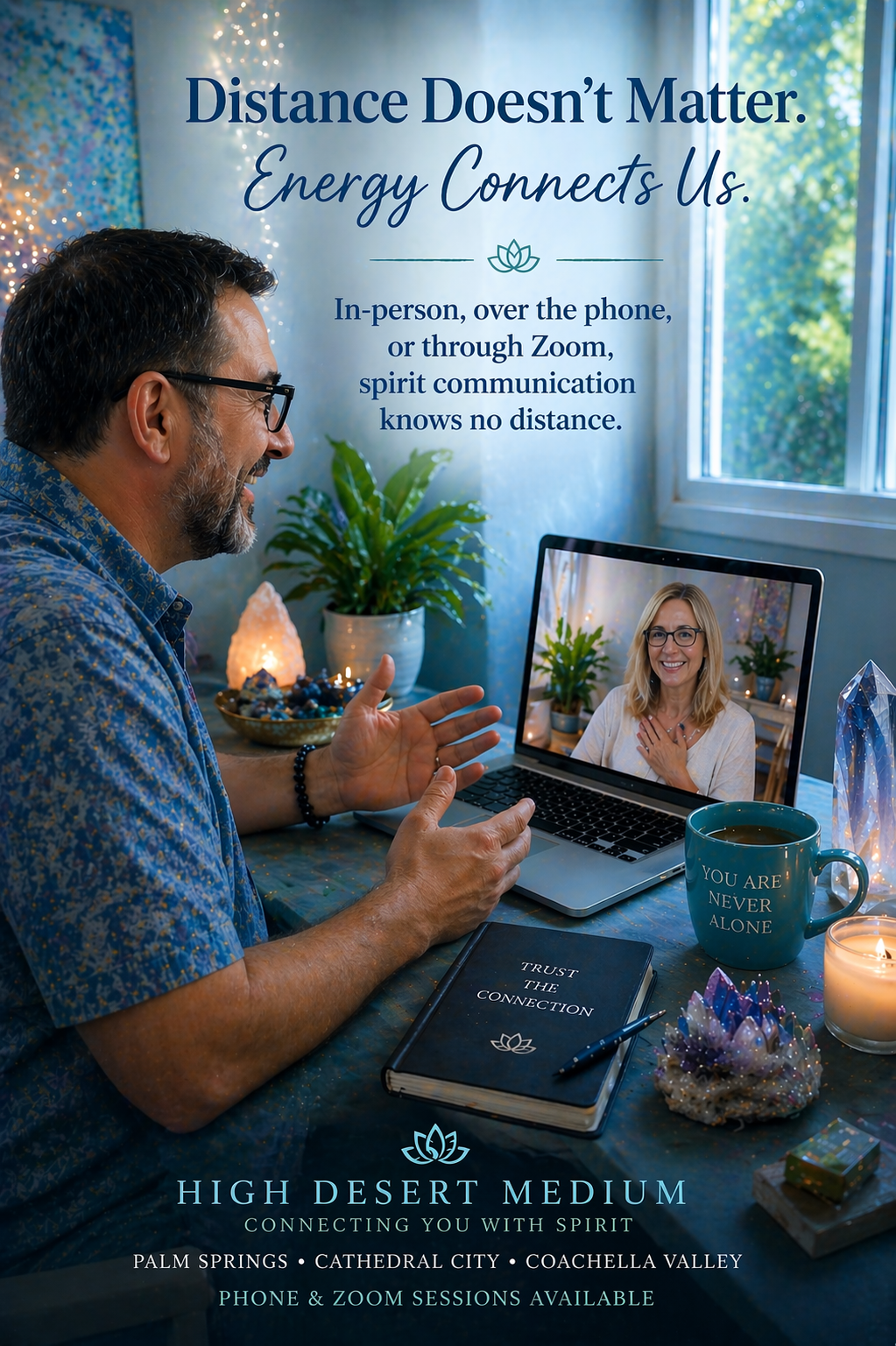 In-Person vs. Remote Readings: Why Distance Doesn’t Matter in Mediumship