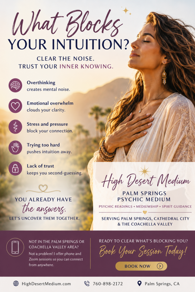 person clearing mental fog to access intuition clarity calm awareness